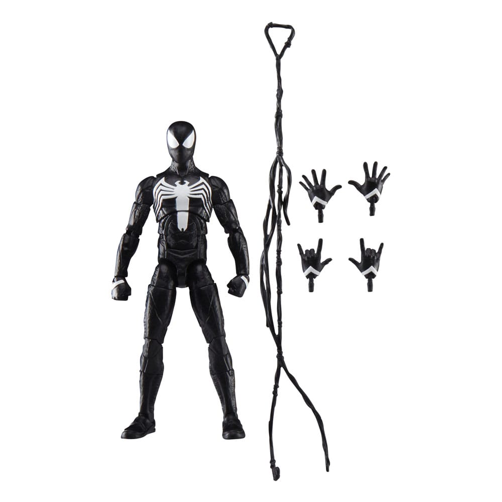 Marvel Legends Actionfigur Peter Parker (Black Suit) 15 cm Gamerverse Spider-Man 2