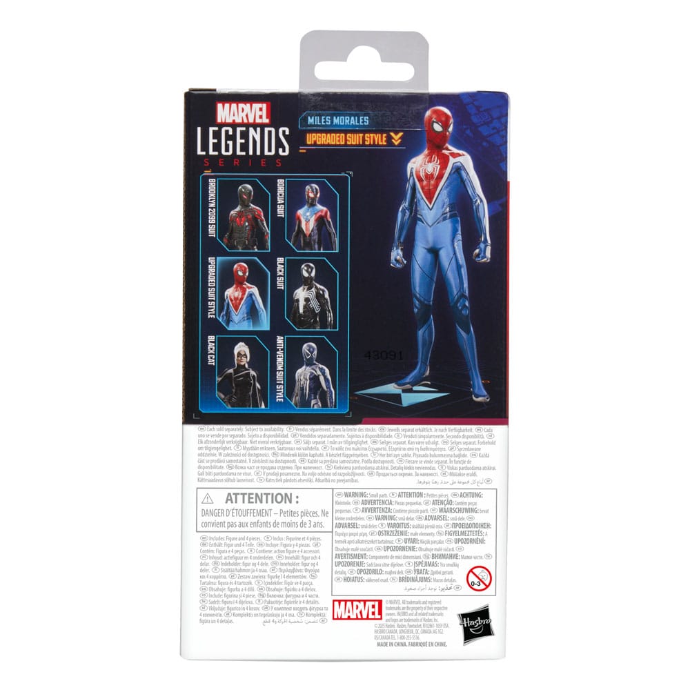 Marvel Legends Actionfigur Miles Morales (Upgraded Suit Style) 15 cm Gamerverse Spider-Man 2