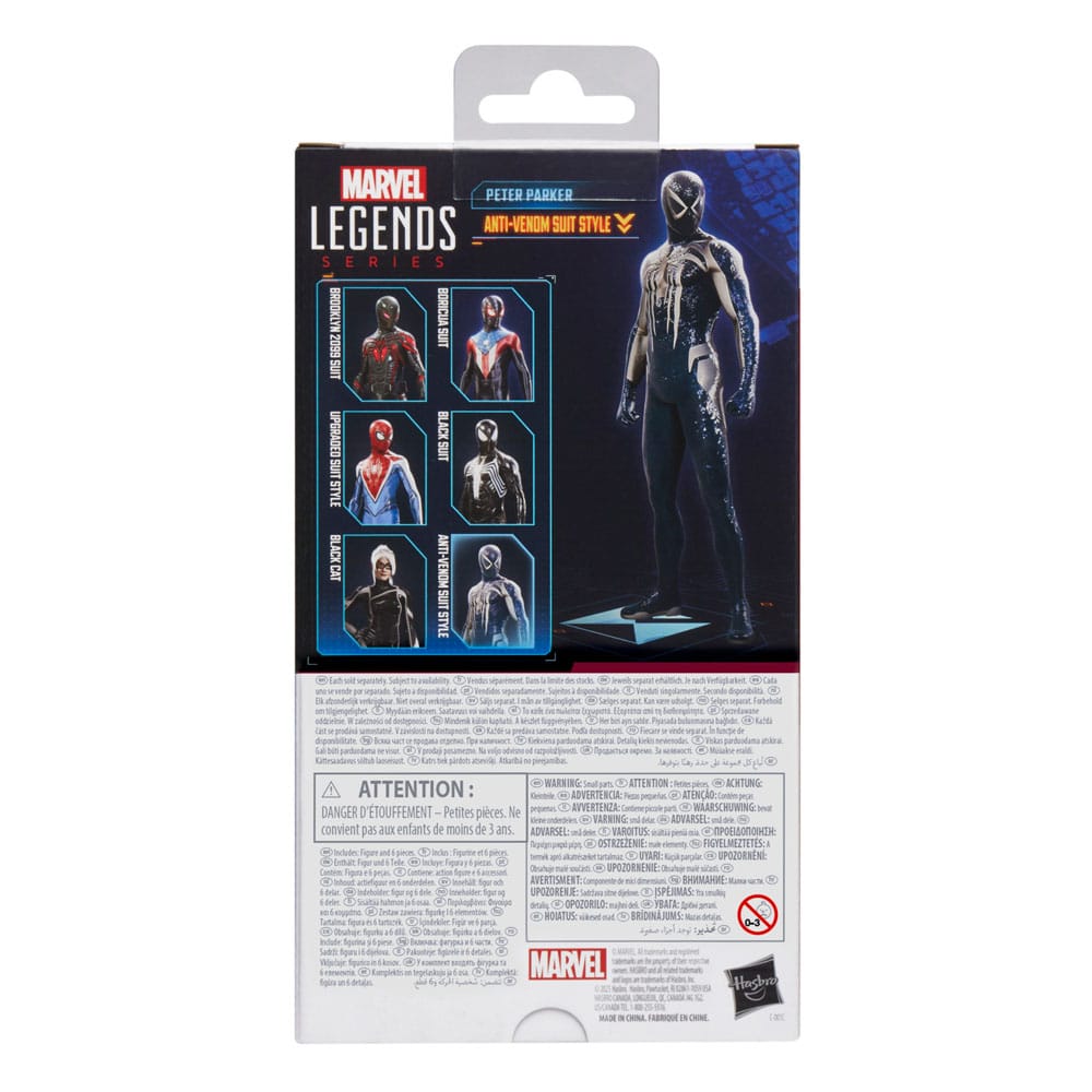 Marvel Legends Actionfigur Peter Parker (Anti-Venom Suit Style) 15 cm Gamerverse Spider-Man 2