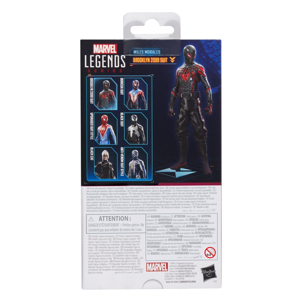 Marvel Legends Actionfigur Miles Morales (Brooklyn 2099 Suit) 15 cm Gamerverse Spider-Man 2
