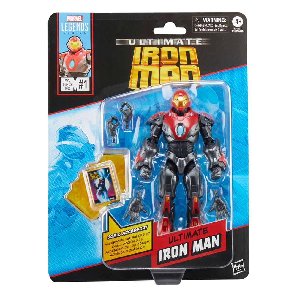 Marvel Legends Actionfigur Ultimate Iron Man 15 cm