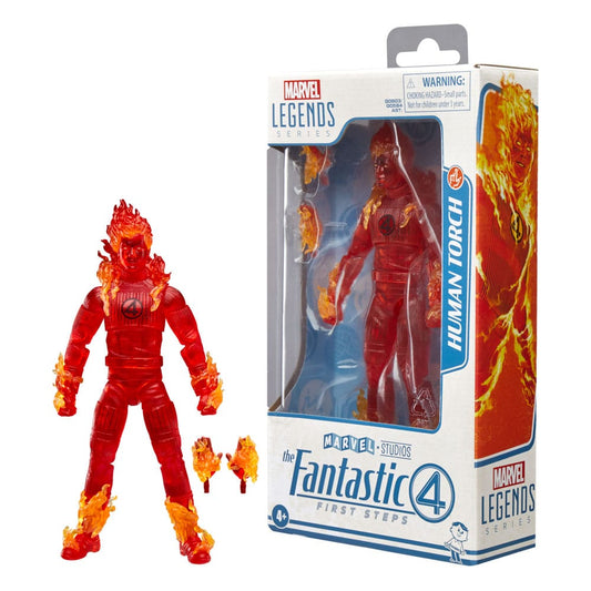 Marvel Legends Actionfigur Human Torch 15 cm The Fantastic Four: First Steps