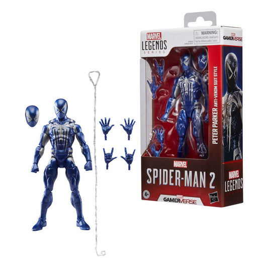 Marvel Legends Actionfigur Peter Parker (Anti-Venom Suit Style) 15 cm Gamerverse Spider-Man 2