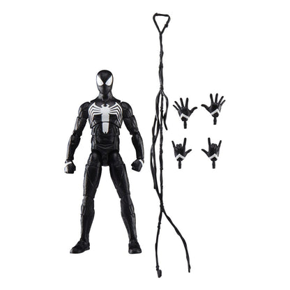 Marvel Legends Actionfigur Peter Parker (Black Suit) 15 cm Gamerverse Spider-Man 2